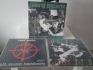 SXE - GORILLA BISCUITS - CHAIN OF STRENGHT - 7 SECONDS RED VINYL - RARE - EDGE