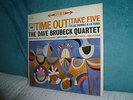 DAVE BRUBECK QUARTET time out LP COLUMBIA SIX EYES STEREO ORIG. NM VINYL 1959
