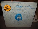 KINKS lola versus powerman ( rock ) - RARE STICKER - blue cover - SEALED NEW -