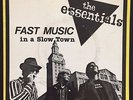 THE ESSENTIALS-FAST MUSIC 45 1982 FLORIDA PUNK POWER POP KBD GOLD EAT REACTIONS