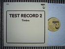 TEST RECORD 2 - TIMBRE - OPUS 3, 8000 - AUDIOPHILE LP