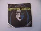 Ace Frehley Kiss solo - New York Groove Blue vinyl UK 7