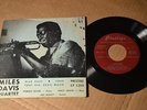 MILES DAVIS QUARTET EP Prestige 1360 BLUE HAZE Horace Silver ART BLAKEY -LISTEN