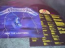 Metallica Ride the Lightning LP Langspielplatte TOPP SELTEN RAR