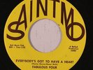 FABULOUS FOUR: If I Knew / Everybody's Got To Have A Heart 45 rare Soul