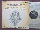 SXL 2297 wbg, UK ED1, BRAHMS: Clarinet Quintet, WAGNER: Adagio, VIENNA OCTET, NM