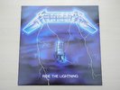 METALLICA RIDE THE LIGHTNING 1984 VINYL LP MFN 27 EXCELLENT CONDITION