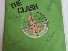 The Clash - White Man In Hammersmith Palais/The Prisoner SIGNED by All 4