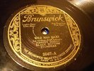 JAZZ JOHNNY DODDS STOMPERS LOUIS ARMSTRONG Wild Man Blues-25/-28 BRUNSWICK 3567