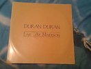DURAN DURAN LIVE AT MADISON  2 LP RARE