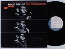 JOE HENDERSON Mode For Joe BLUE NOTE BST 84227 LP NM 1984 reissue dmm w/ poster