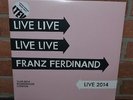 FRANZ FERDINAND - Live 2014 Limited Import 2XLP WHITE VINYL Gatefold NEW
