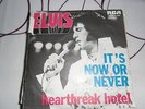 ELVIS PRESLEY  RARE 45PS  IT'S NOW OR NEVER  BELGIUM