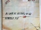 Humble Pie ?– As Safe As Yesterday Is Vinyl 1969 VGC Promo