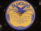 78 RPM -- Louis Armstrong and His Orchestra, Bluebird 6501, EE+ Jazz