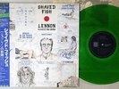 JOHN LENNON,PLASTIC ONO BAND SHAVED FISH EMI/ODEON JapaneseCLEAR GREEN OBI LP