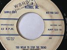 R&B ROCKER PROMO 45/ BURT KEYES 
