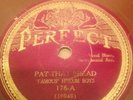 Perfect 78 Famous Hokum Boys 178 V+/V HEAR Hannah May Georgia Tom Bill Broonzy