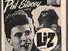 PHIL STACEY   LIZ / DO ANYTHING   RARE 20th FOX # 407 PS PICTURE SLEEVE + 45