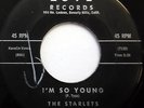 The STARLETS 45 I'm So Young / He's Got It LUTE label DOO WOP e4727