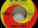 VERDELLE SMITH: TAR AND CEMENT + A PIECE OF THE SKY CAPITOL RECS 45RPM 1966