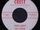 GLEN GARRISON & NOTE KINGS: Lovin' Lorene / You're My Darlin' 45 (dj, #ol) rare