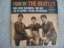 Beatles 45RPM EP Four by the Beatles Capitol EAP 1-2121 Rock G / Fair 1964 7