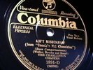 Eva Taylor w/Charleston Chasers Columbia 1891-D (NYC 1929) E+ beauty