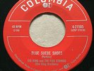 ROCKABILLY Sid King & Five Strings BLUE SUEDE SHOES Columbia 45 rare Canadian