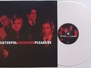 Interpol - Unknown Pleasure LP WHITE VINYL PRESS Rare Live Radio Tracks Indie