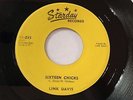 LINK DAVIS SIXTEEN CHICKS ORIGINAL 45 ROCKABILLY STARDAY 235