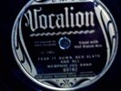 78 VOCALION 03182 Memphis Jug Band Tear it down bed slats and all / Boodie Bum