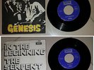 GENESIS IN THE BEGINNING THE SERPENT raro ZAL 8839/4 e/2 12/2/74 Decca 45 giri