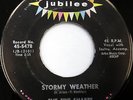 The FIVE SHARPS 45 Stormy Weather / Mammy Jammy JUBILEE label DOO WOP e4786