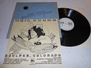 neil young  boulder colorado  black & green  vinyl    tmoq rare