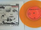 U2-U2 THREE(OUT OF CONTROL+2)-VERY RARE GENUINE ORANGE VINYL 7