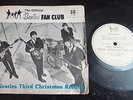THE BEATLES 3rd FAN CLUB CHRISTMAS RECORD - FLEXI DISC