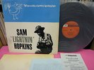 SAM LIGHTNIN' HOPKINS THE ROOSTER CROWED IN ENGLAND MONO 77LA12-1 LAMINATED
