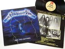 METALLICA - Ride the Lightning LP 1984 orig.  MFN 27
