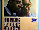 RAY CHARLES w/KENNY BURRELL SOUL MEETING RARE SEALED ORIG '61 ATLANTIC STEREO LP