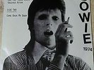 david bowie EP all the young dudes, come back baby live 1974 possible bootleg
