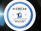 6x 78rpm RAMEAU Concerts en Sextuor: HEWITT CHAMBER ORCH. - DISCOPHILES FRANCAIS