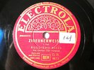 78rpm RUGGIERO RICCI (VIOLIN) plays SARASATE ZIGEUNERWEISEN - ELECTROLA