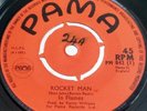 IN FLAMES - ROCKET MAN / I AM ALL BROKE UP (ORIGINAL 1ST PRESS PAMA 7