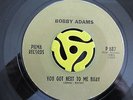 NORTHERN SOUL R&B 45-Bobby Adams-You Got Next To Me Baby-Pilma HEAR