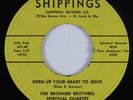 Black Gospel 45 BRONNER BROTHERS SPIRITUAL QUARTET Open Up Your Heart To.. HEAR
