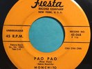 * MONCHITO & HIS MAMBO ROYALS Pao Pao LATIN SOUL POPCORN CHA CHA Fiesta 45 HEAR