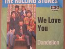 Rolling Stones-We love you/Dandelion Finland PS 45