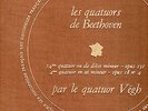 RARE FRENCH DISCOPHILES LP DF 28 VEGH QUARTET PLAYS BEETHOVEN : 14 & 4