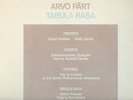 ARVO PART Tabula Rasa - Kremer / Keith JARRETT - 1984 ECM 25011-1 F NM vinyl